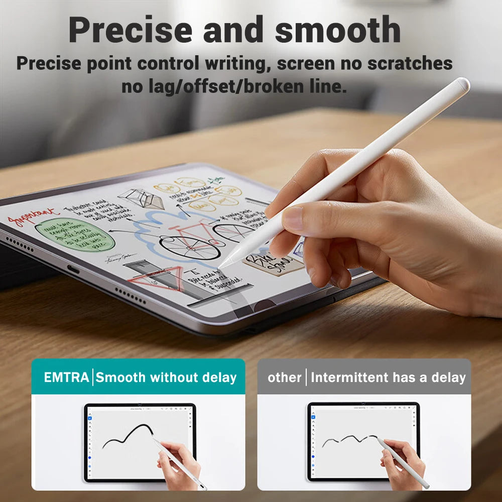 iPad Stylus Pen — Rechargeable, High Precision | UK Stock