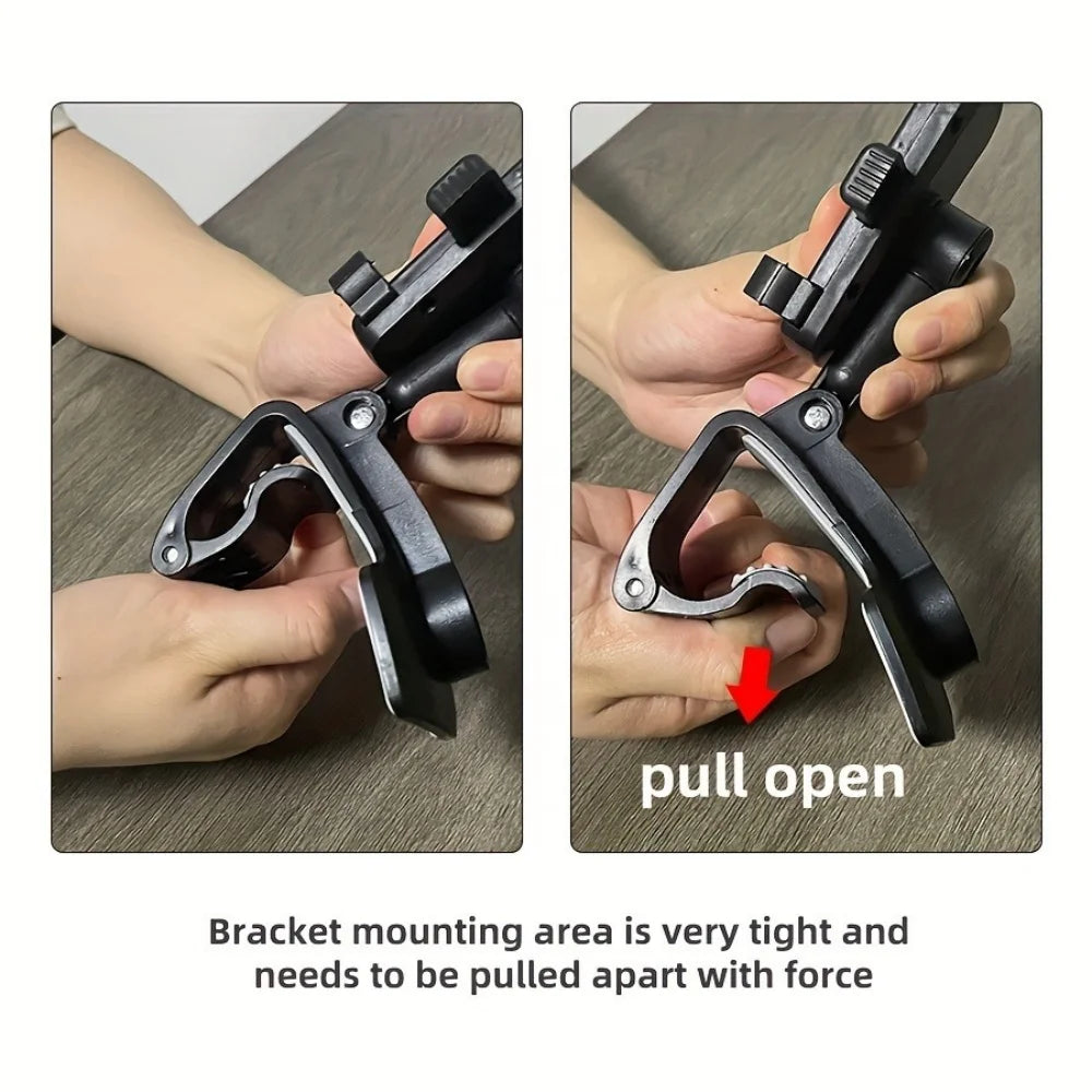Universal Car Phone Mount — 360° Rotation, Fits All Phones | UK Stock