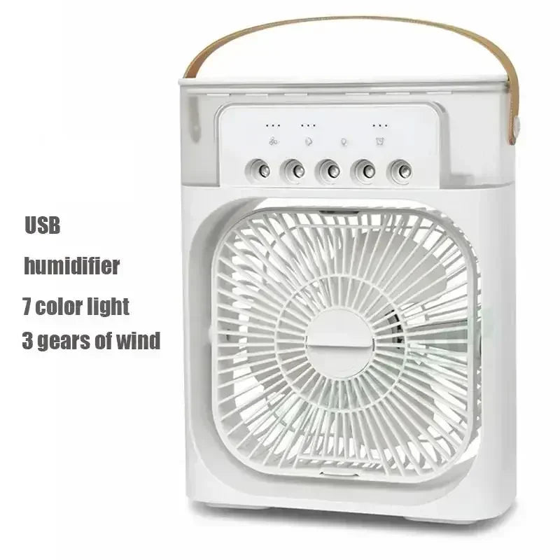 Super Cooling Desktop Air Cooler — 3-in-1 Portableree USB Fan | UK Stock