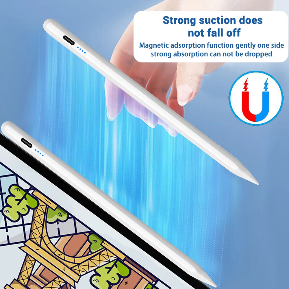 iPad Stylus Pen — Rechargeable, High Precision | UK Stock