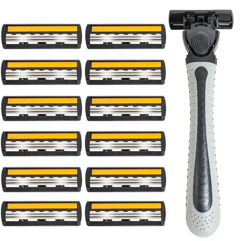 Men’s 3-Blade Razor — Premium Shaving System | UK Stock