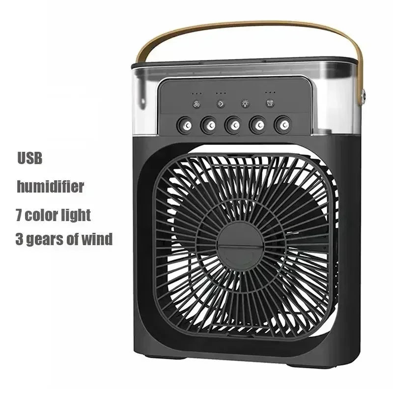 Super Cooling Desktop Air Cooler — 3-in-1 Portableree USB Fan | UK Stock
