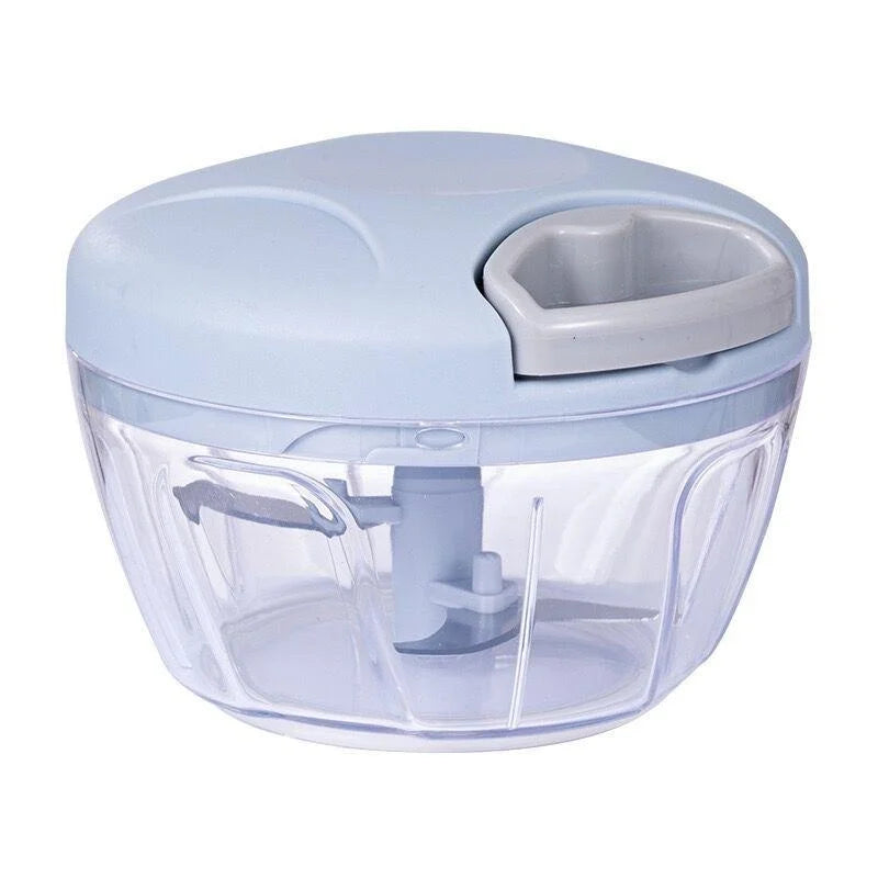 Manual Food Chopper — Hand Pull Cutter for Meat, Vegetables, Garlic & Herbs | UK Stock