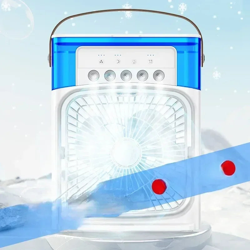 Super Cooling Desktop Air Cooler — 3-in-1 Portableree USB Fan | UK Stock