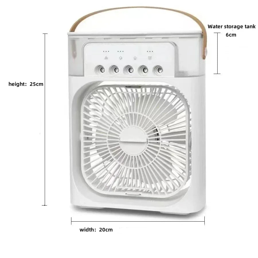 Super Cooling Desktop Air Cooler — 3-in-1 Portableree USB Fan | UK Stock